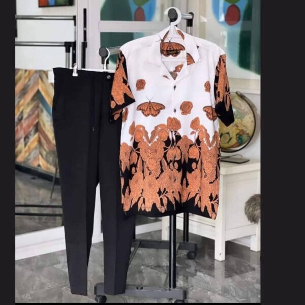 Unique Butterfly & Floral Print Co-ord Set